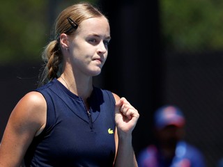 Anna Karolína Schmiedlová na Australian Open 2023.