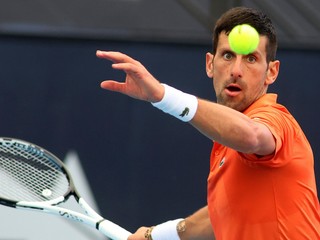 Srbský tenista Novak Djokovič.