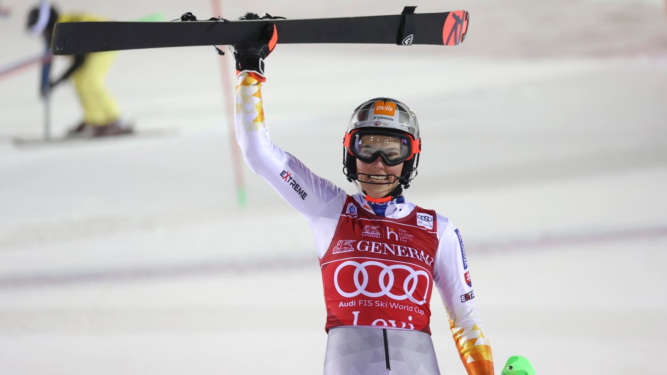 Petra Vlhová dnes ide 1. kolo slalomu v Levi 2022 (nedeľa).