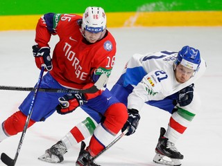 Nórsko dnes na MS v hokeji 2021 zdolalo Taliansko.