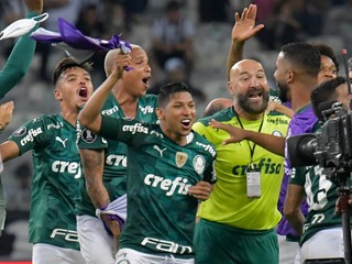 Radosť futbalistov Palmeirasu.