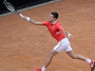 Novak Djokovič na turnaji ATP v Ríme.