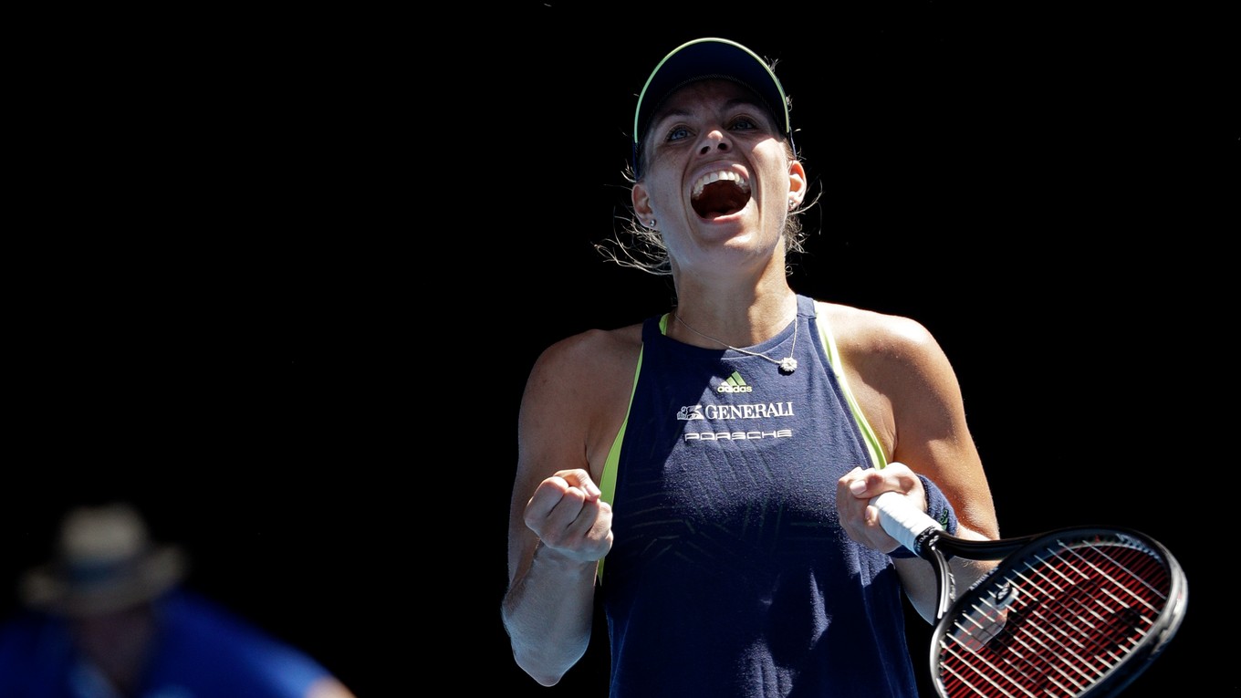 Nemecká tenistka Angelique Kerberová postúpil na Australian Open do štvrťfinále.