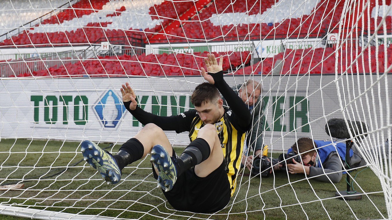 Matúš Bero v drese Vitesse Arnhem.