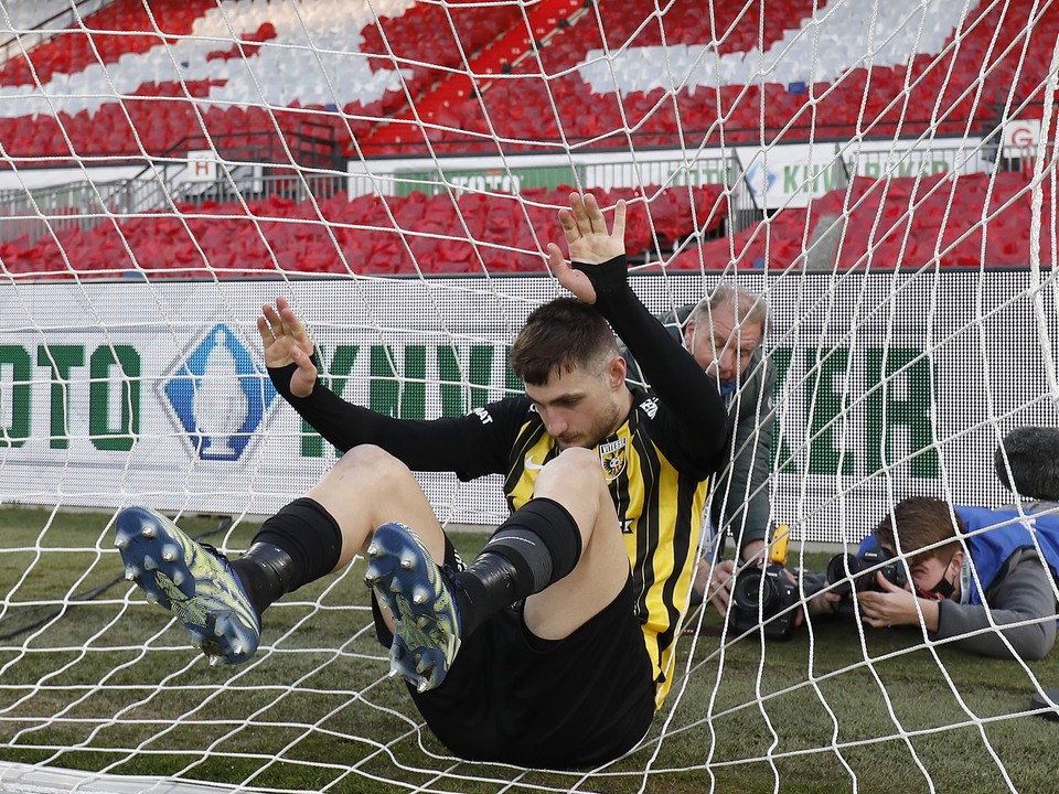 Matúš Bero v drese Vitesse Arnhem.