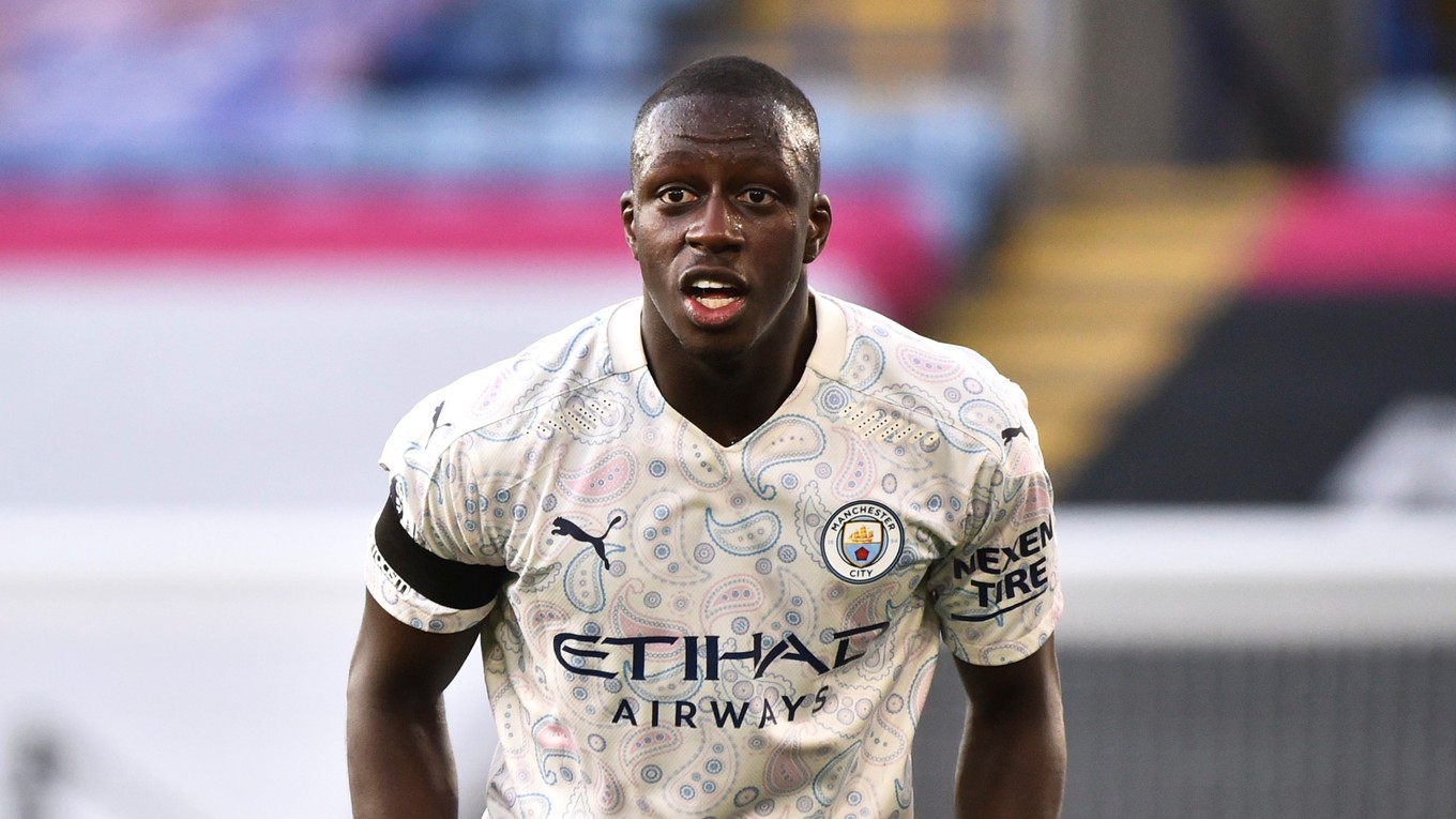 Benjamin Mendy v drese Manchester City.