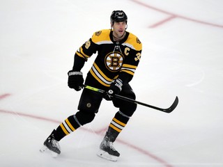 Zdeno Chára v drese Bostonu Bruins v roku 2019.