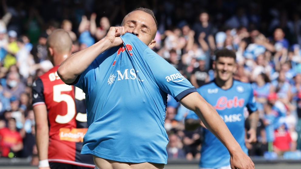 Stanislav Lobotka v drese SSC Neapol. 