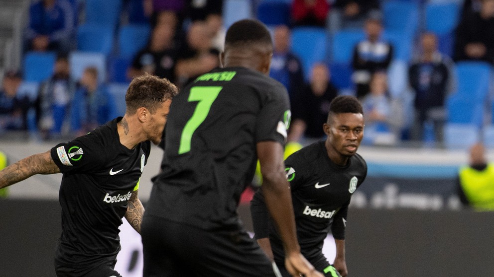Futbalisti FK Žalgiris Vilnius.