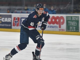 Rastislav Gašpar v drese HC Slovan Bratislava.