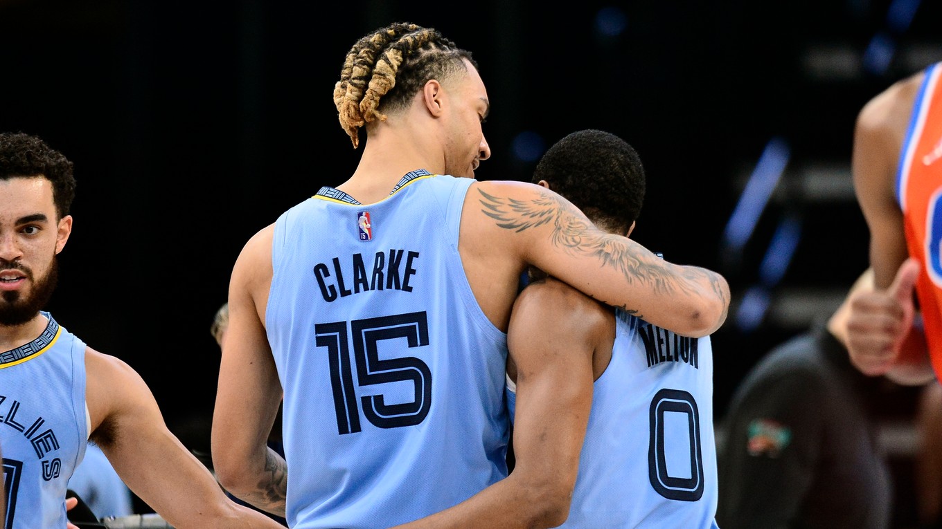 Radosť hráčov Memphisu.