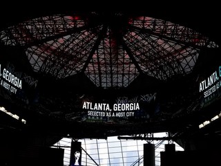 Mercedes-Benz Stadium v Atlante.