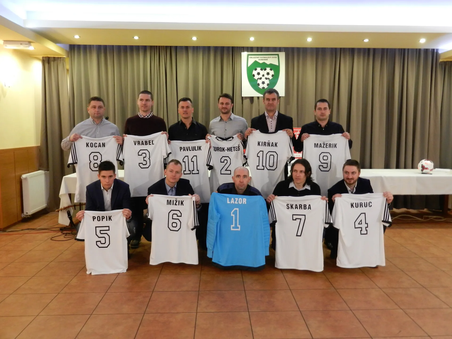 Jedenástka roka 2016 ObFZ Humenné