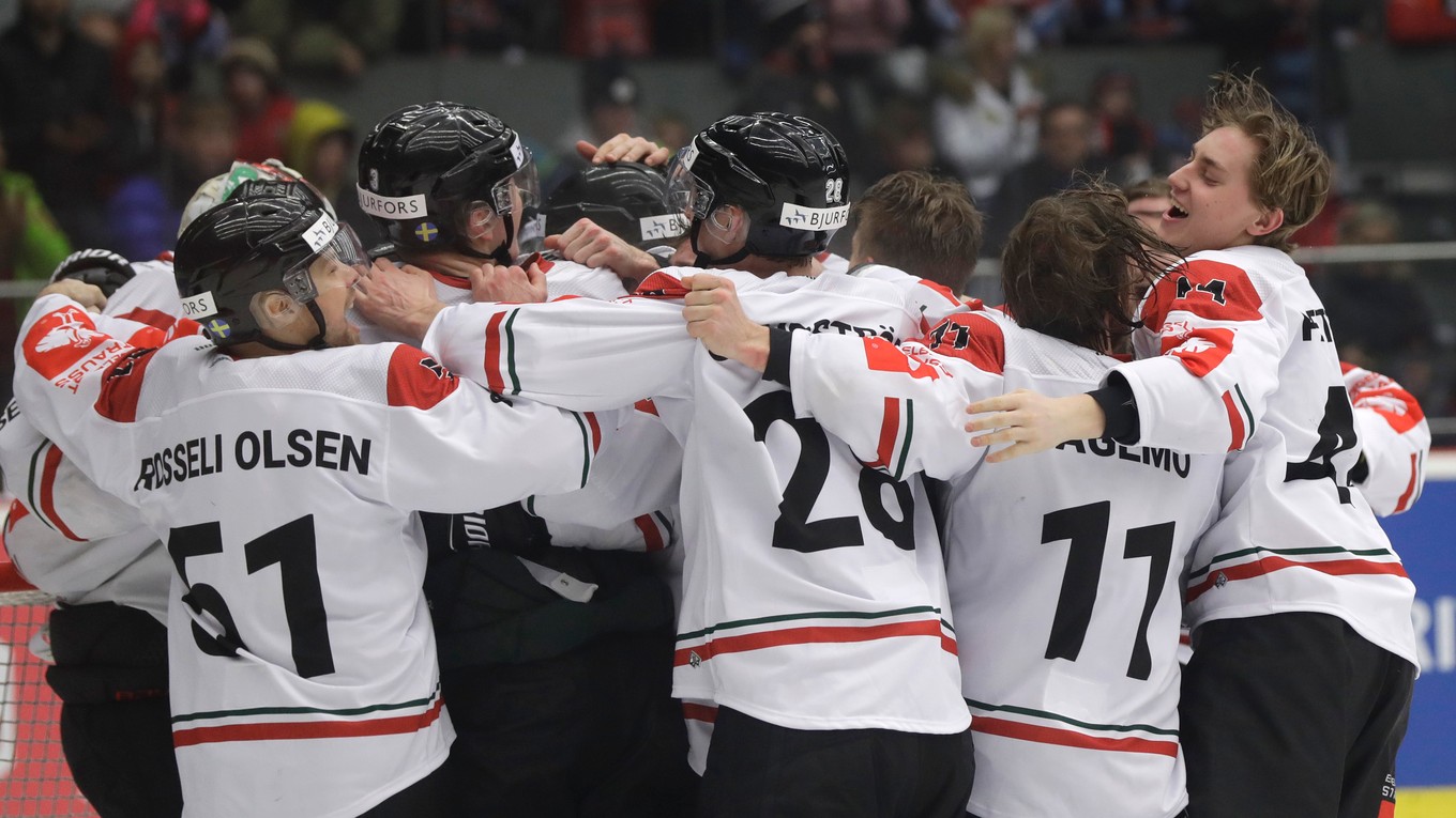 Hokejisti Frölundy, ilustračná fotografia.