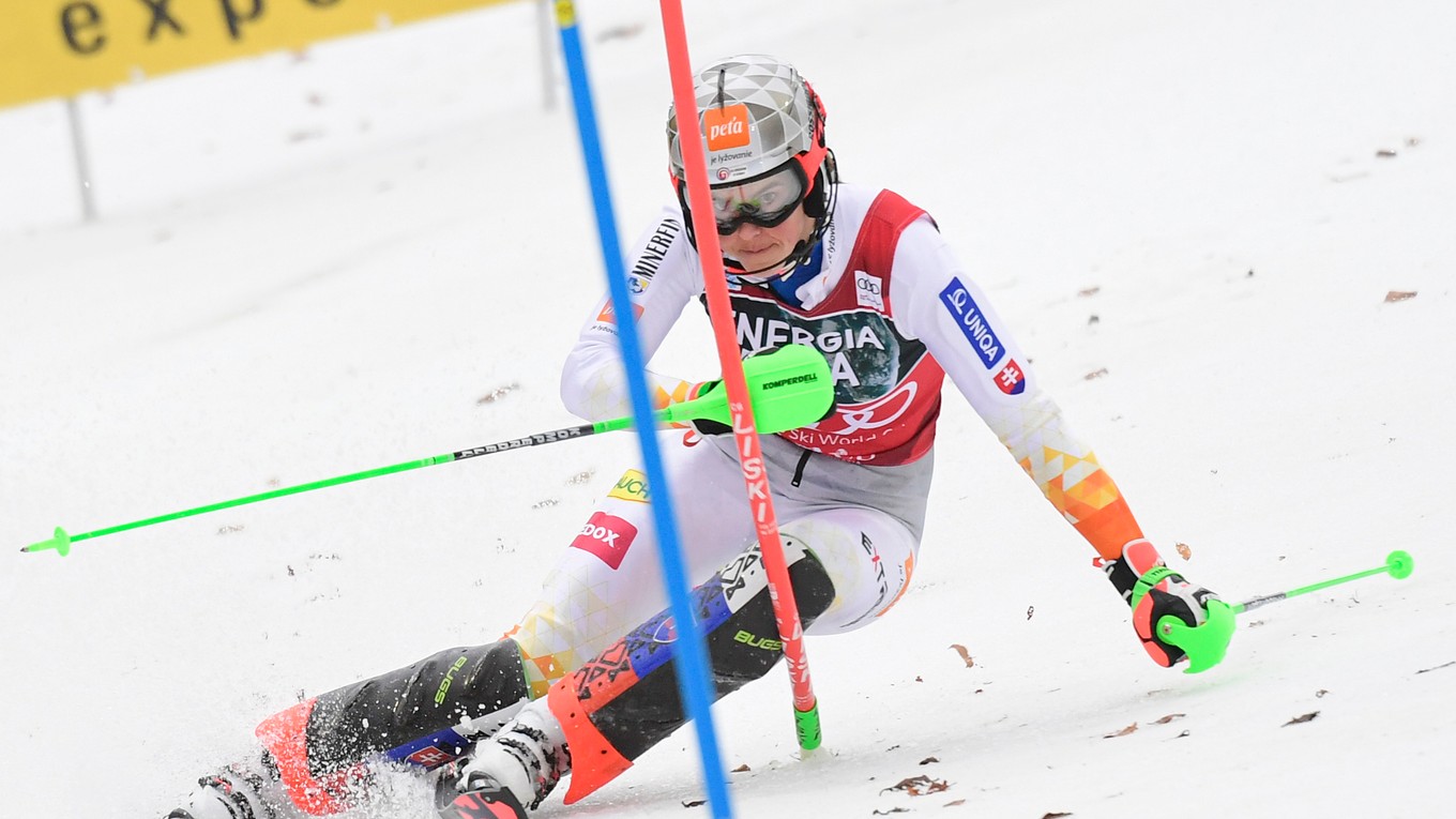 ONLINE prenos: Petra Vlhová dnes ide slalom v stredisku Courchevel/Méribel (1. kolo).