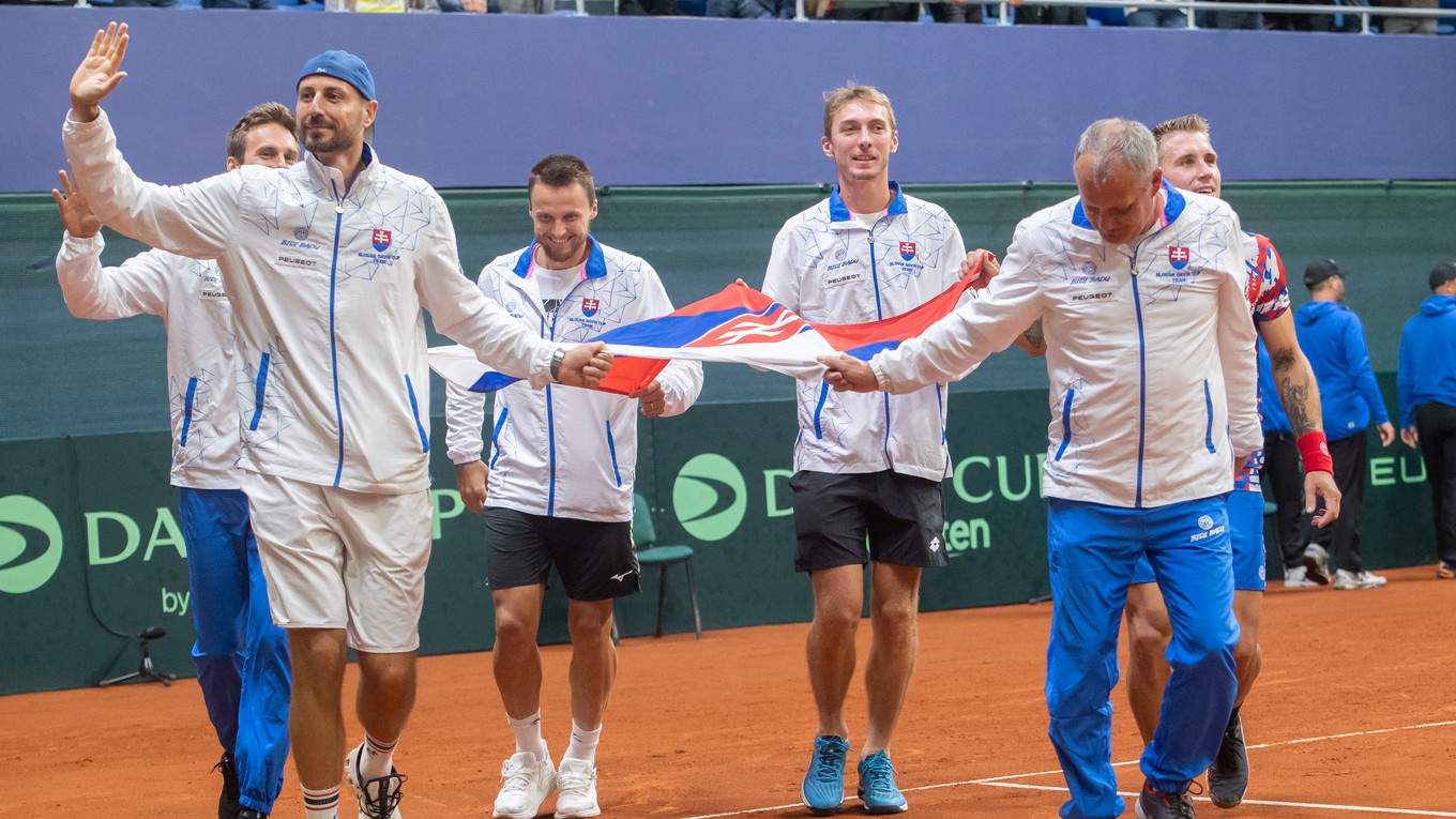 Slovenský daviscupový tím.