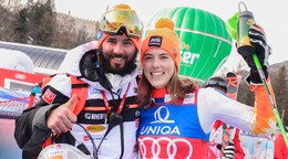 Boris Vlha a Petra Vlhová.