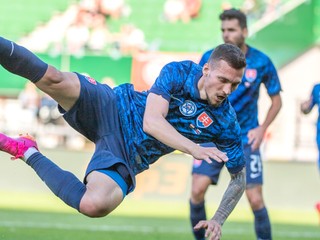 Lukáš Haraslín v zápse Rakúsko - Slovensko v príprave na EURO 2020.