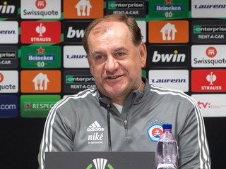 Tréner Slovana Bratislava Vladimír Weiss st. 