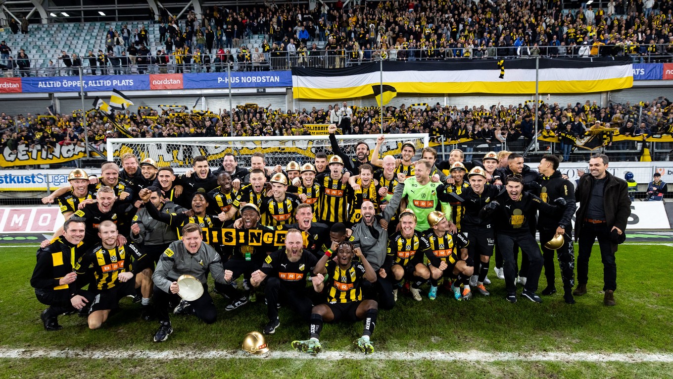 Futbalisti BK Häcken.