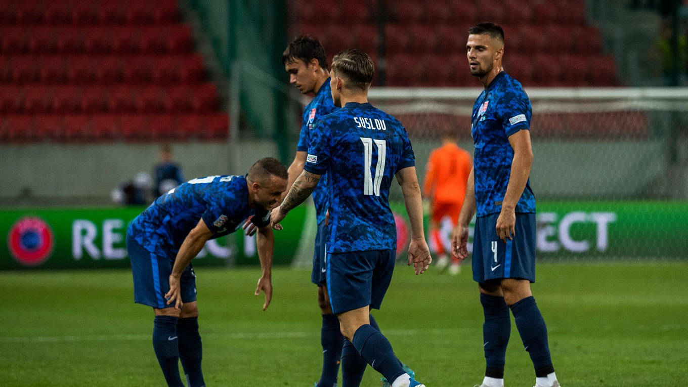 Slovenskí futbalisti.