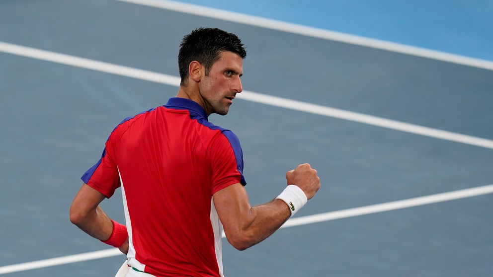 Novak Djokovič na LOH Tokio 2020 / 2021.