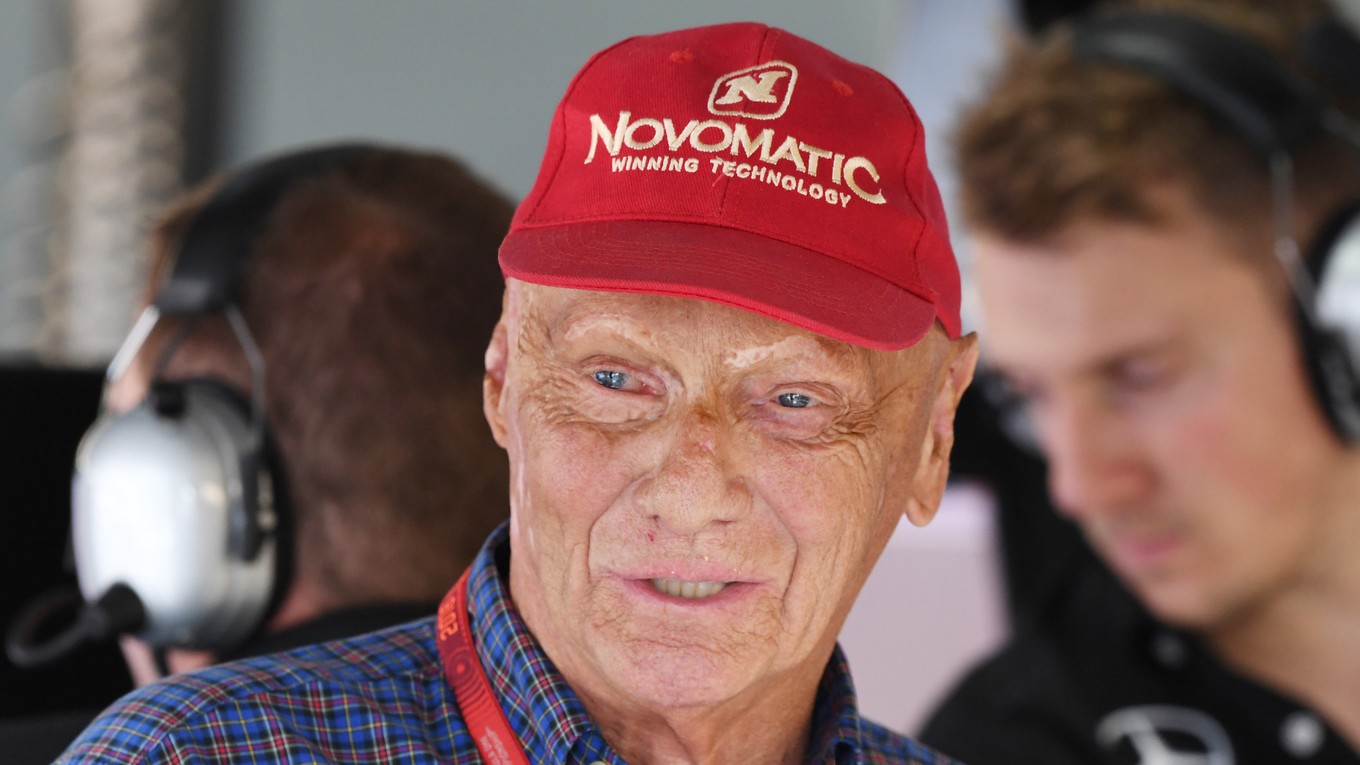 Niki Lauda.