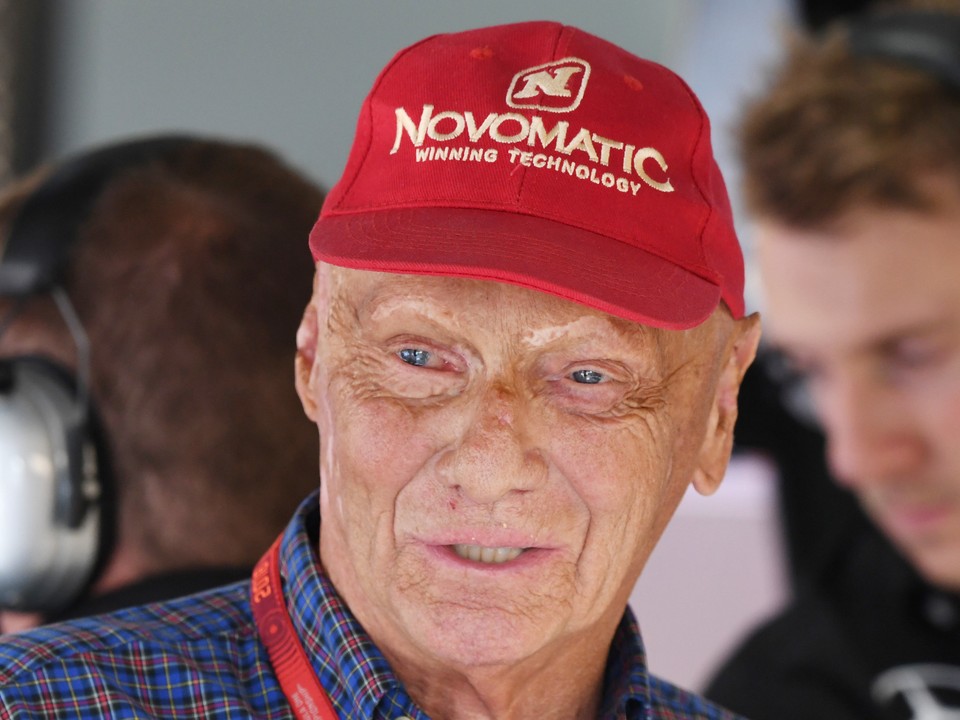 Niki Lauda.