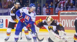 Marián Studenič v zápase Slovensko - Nemecko na MS v hokeji 2019.