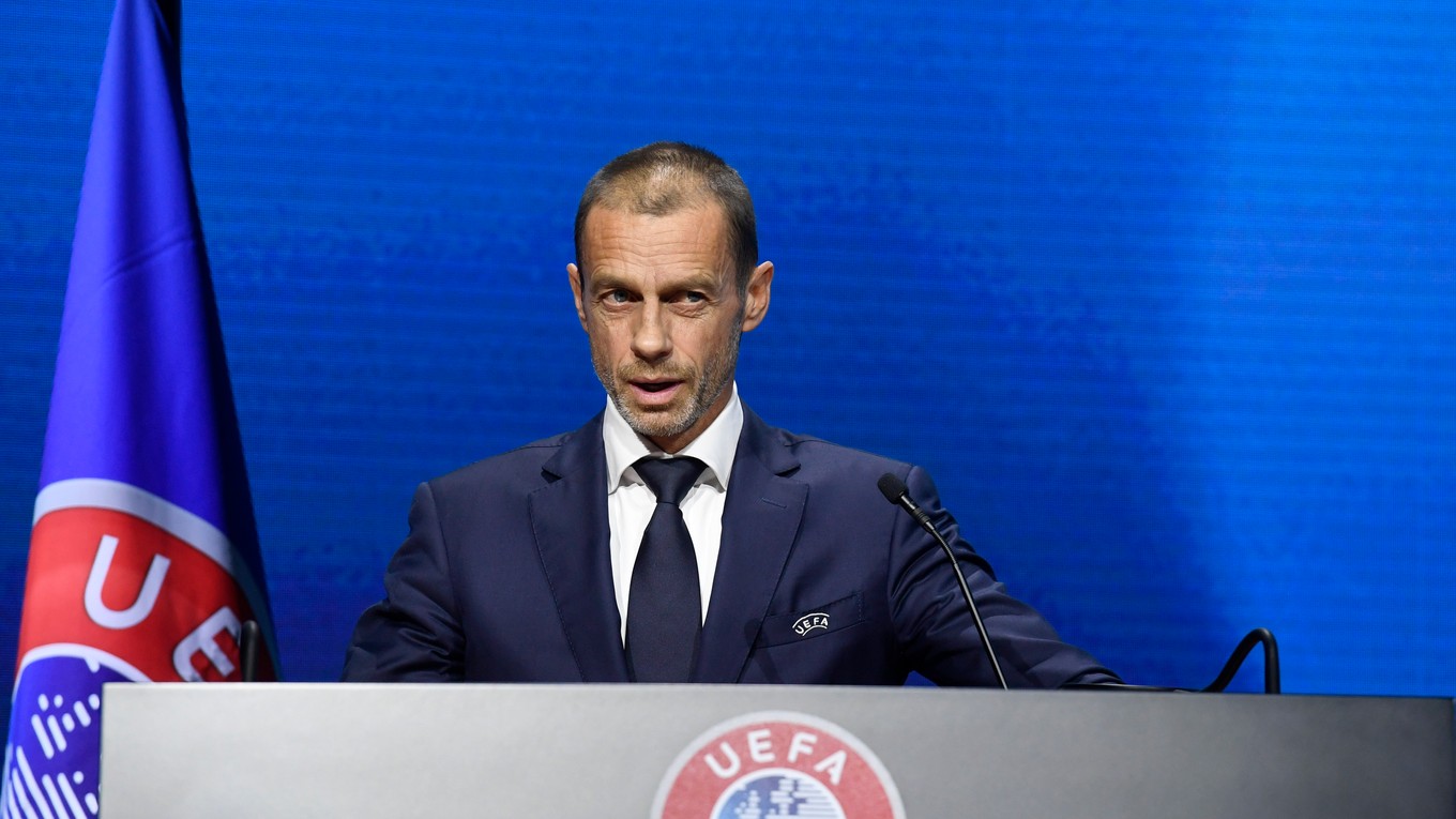Aleksander Čeferin, šéf UEFA.