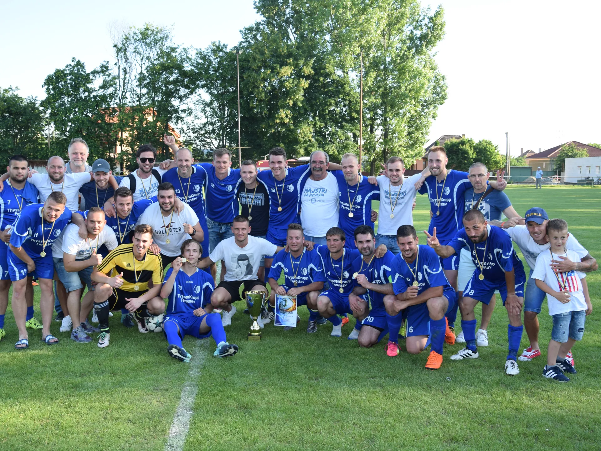 FC ŠTK 1914 Šamorín B víťazom VII. ligy ObFZ DS