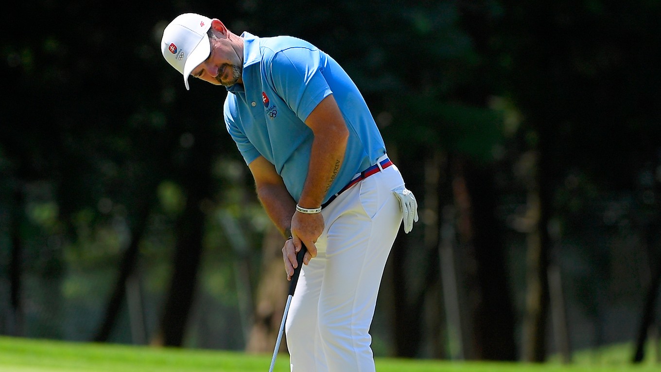 Golfista Rory Sabbatini patuje na OH v Tokiu. 