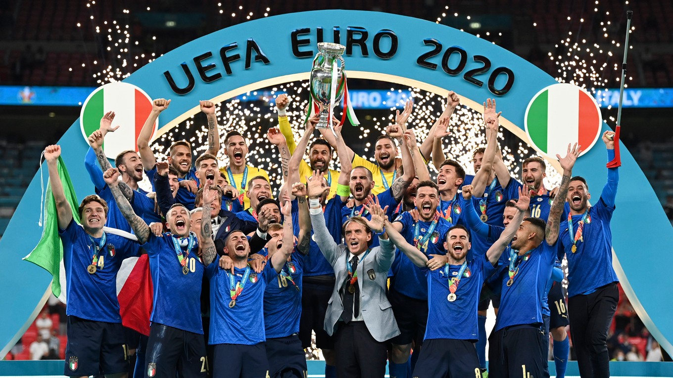 Taliansko - víťaz ME vo futbale (EURO 2020 / 2021).
