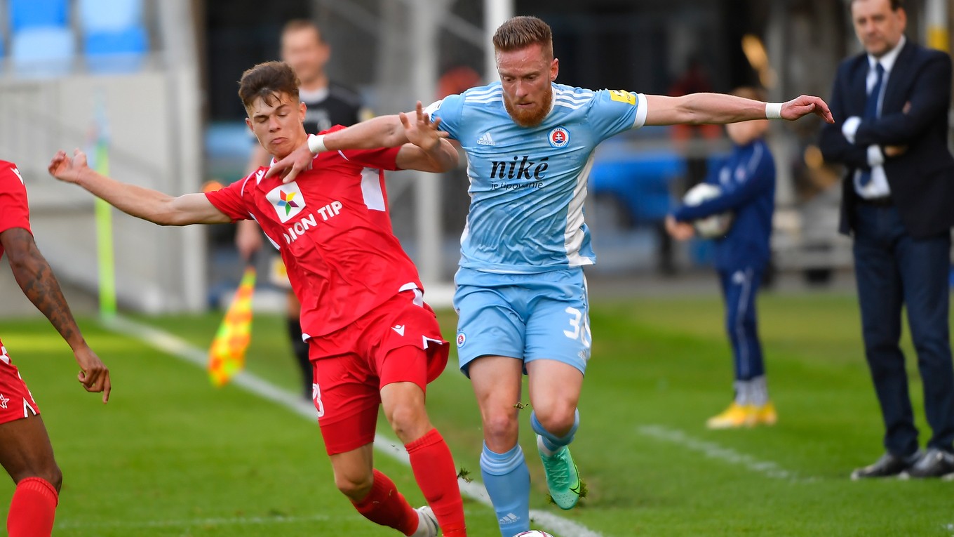 ŠK Slovan Bratislava - AS Trenčín: ONLINE prenos zo zápasu semifinále Slovnaft Cupu.