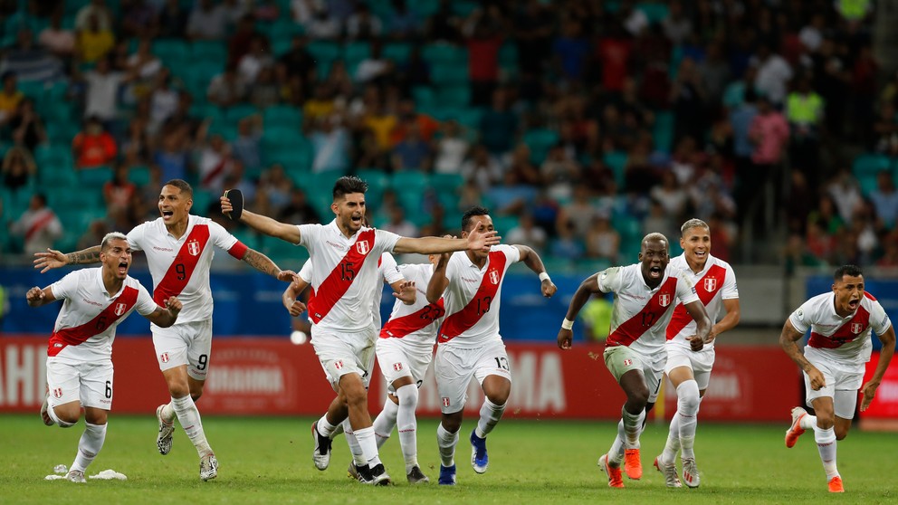 Futbalisti Peru.