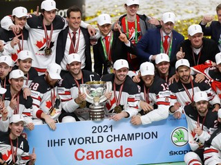 Kanada vyhrala MS v hokeji 2021.