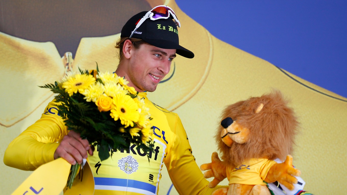 Peter Sagan si na Tour de France 2016 obliekol aj žltý dres.