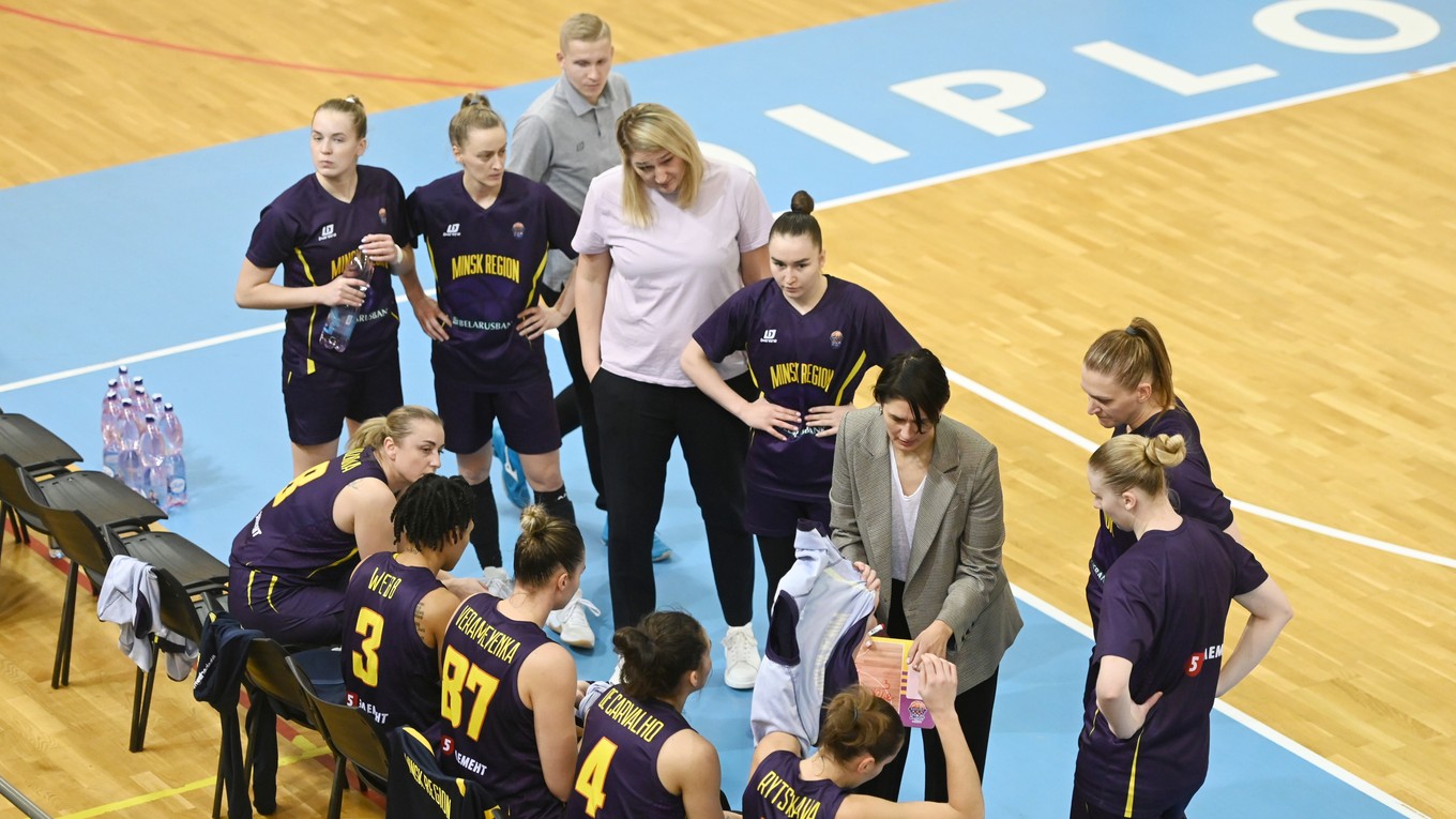 Basketbalistky Horizont Minsk.