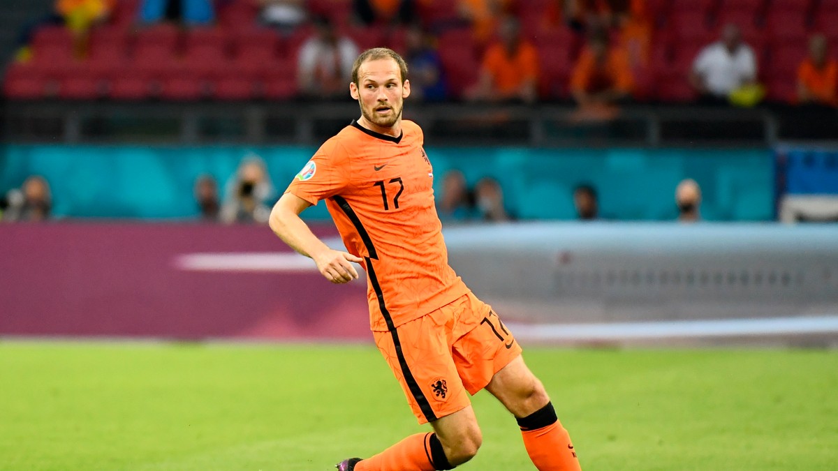 Holandský futbalista Daley Blind. 