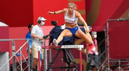Slovenská atlétka Emma Zapletalová.