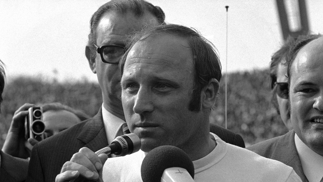 Bývalý nemecký futbalista Uwe Seeler. 