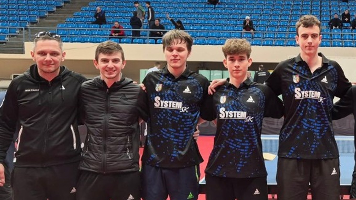 Stolní tenisti MSK Čadca.