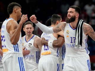 Basketbalisti Realu Madrid.