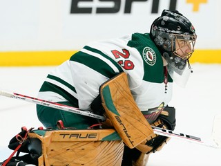 Marc-André Fleury v drese klubu Minnesota Wild.