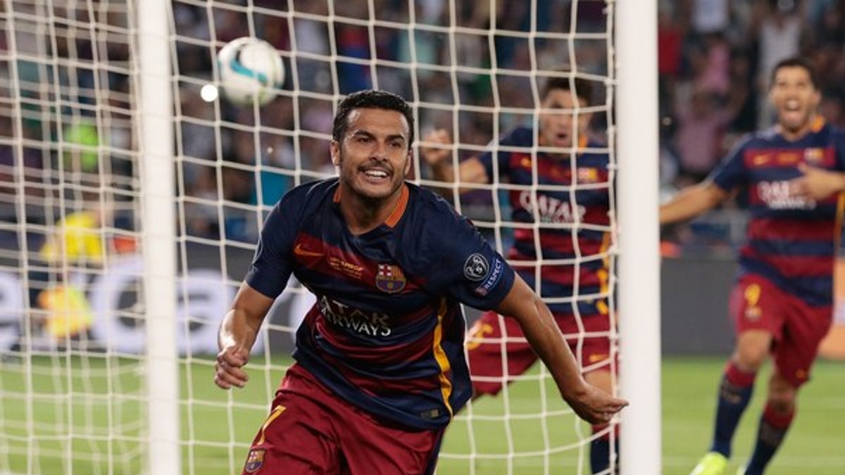 Pedro Rodríguez bol v súboji o Európsky superpohár hrdinom FC Barcelona. Strelil rozhodujúci gól.