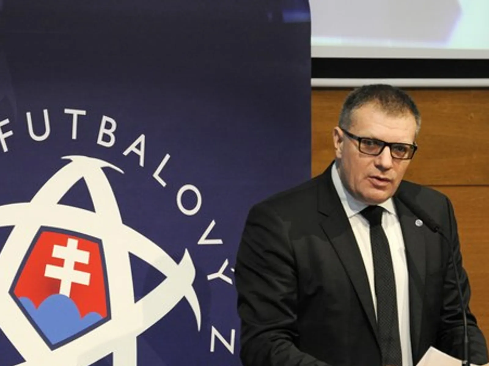 Prezident SFZ Ján Kováčik.