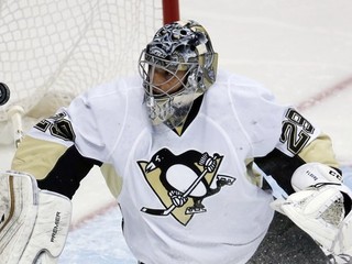 Marc-Andre Fleury v drese Pittsburghu.