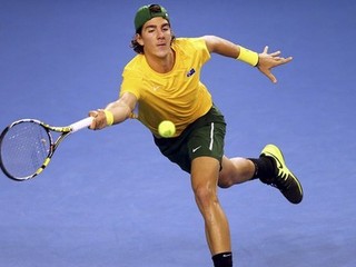 Austrálsky tenista Thanasi Kokkinakis. 