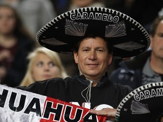 Oddaný fanúšik Mexika prezývaný Caramelo.
