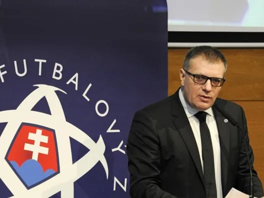 Prezident SFZ Ján Kováčik.